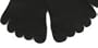 Cotton Socks Feelmax Ankle (Ultra - Low) Toe Socks Solid Black Mens Shoe Size 10 - 14