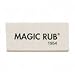 Magic Rub Eraser, Large, 3/PK, White, Sold as 1 pack