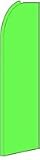 Solid Neon Green Feather Banner Flag ( 11.5 x 3.5 Feet ) - B0035LZMHM