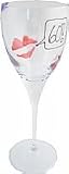 Review Dreamair  / 60th Birthday Gift Lips Single Wine Glass