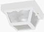 8-1/4"SQ WHT PorchLight
