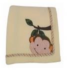 Lambs Ivy Papagayo Fleece Blanket with Applique