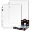  : BCW Pro 1-Pocket Page (100 Ct. Box) - 8 1/2x11 & 8x10 Photo, Magazines Etc - - Baseball, Football, Basketball, Hockey, Nascar, Sportscards, Gaming & Trading Cards Collecting Supplies