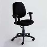 T-Arms for Goal Series Armless Swivel/Tilt Task Chair- Black