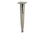 Stylish Contempo Straight Metal Furniture Leg, 4pc