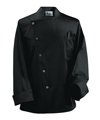 Chef Coat - Assymetrical Front with Copper Buttons
