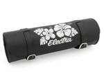Electra Cylinder Bicycle Bag (Leatherette Black with Hawaii Flower)