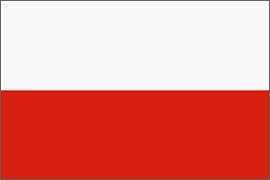 Poland Flag Polyester 2 ft. x 3 ft.