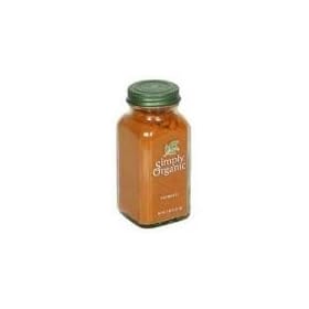 Simply Organic Turmeric -- 2.38 oz