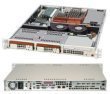 Supermicro SC811 TQ-520 - Rack-mountable - 1U - ATX - SATA - hot-swap - power supply 520 Watt - black