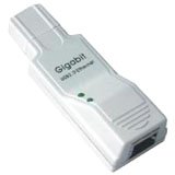 Sabrent USB-G1000 USB 2.0 to Gigabit 10/100/1000 Ethernet Adapter Network RJ-45 Converter Vista Ready