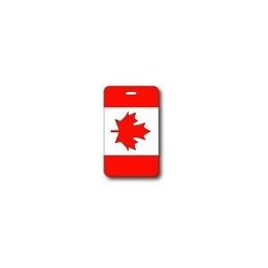 Buy Canadian Flag Luggage Tags by Canadian