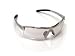 Radnor 1300 Series Single Lens Safety Glasses With Black Frame And Clear Anti-Fog Lens