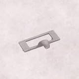 1 13/16 CTC Chromolux Finger Pull, Label Holder
