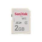 SanDisk SD Gaming Card for Wii 2GB (SDSDG-2048-E11)