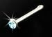 Colored Stone Surgical Steel Micro Nose Stud #4