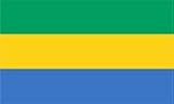 Gabon Flag 3X5 Foot Nylon