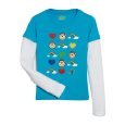 Webkinz Monkey Rainbow Tee Shirt Large