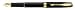 Parker Sonnet Lacquer Fine Point Fountain Pen with Golden Trim, Black (1743579)