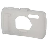 Olympus CSCH-108 Silicone Jacket for TG-1 and TG-2 Camera (Clear) 