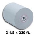 Light Blue Thermal Paper Rolls for Point of Sale Printer to Print Out Receipt & Order - 12 Rolls