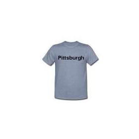PITTSBURGH - City-series - Heather Grey or White T-shirt