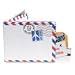 (3x4) Air Mail Par Avion Tyvek Mighty Wallet