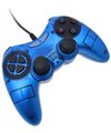 USB 2.0 PC Dual Double Shock Controller(Blue) for Acer computer