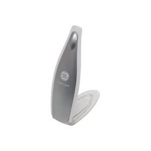 GE 17244 LED Book Light, Slim Battery Operated Clip-On, Silver by 