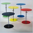 ItalModern Rafaella Round Glass End Table ItalModern Rafaella Round Glass End Table