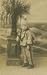 Swedish immigrant child as American Indian Chief RPPC