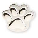 1 Silver Paw Print Key Purse Finder by Alexx, Inc.