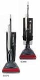 eureka EUREKA Sanitaire Commercial Lightweight Bag-Style Upright Vac, 12lbs, GY/Red (Case of 2)