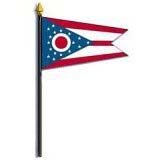 Ohio - 4 x 6 State Stick Flag