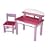 KIDS DESK & CHAIR SET PINK