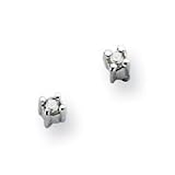 Silver .06ct. Diamond Earrings QW163 QG