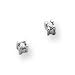 Silver .06ct. Diamond Earrings QW163 QG