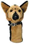 Zoo Golf Club Headcover German Shepherd Dog --460cc