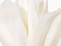 10 Sheets Gift Tissue Paper - Each Sheet 20" X 26" - Wedding/Shower/Party/Gift Wrap - White