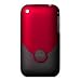 iFrogz Luxe Case for iPhone 3G, 3G S (Red/Black)