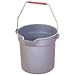 10QT GRY RND Bucket