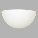 Progress Lighting White Acrylic One-Light Sconce