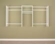 Easy Track 4- to 8-Foot Closet Organizer Starter Kit