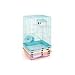 4PK 3 STORY GERBIL & HAMSTER CAGE, Size: 14X11X22 INCH (Catalog Category: Small Animal:ENCLOSURES)