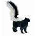 SKUNK PLUSH TOY BY HANSA