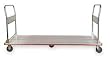 Industrial Grade 2PLG8 Platform Truck, 60x18x7, Cap 660 Lbs