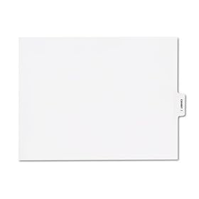 80000 Series Legal Index Dividers, Bottom Tab, Printed Exhibit 7, 25/Pack