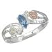 ZALES Black Hills Gold Marquise Birthstone Ring in title=