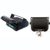 PYLE PLMRCB3 Universal Marine Stereo Housing with Full Chassis Wired Casing (Black)
