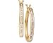 14kt Two Tone Gold Diamond Earring Jacket (.17 ct. tw.)
